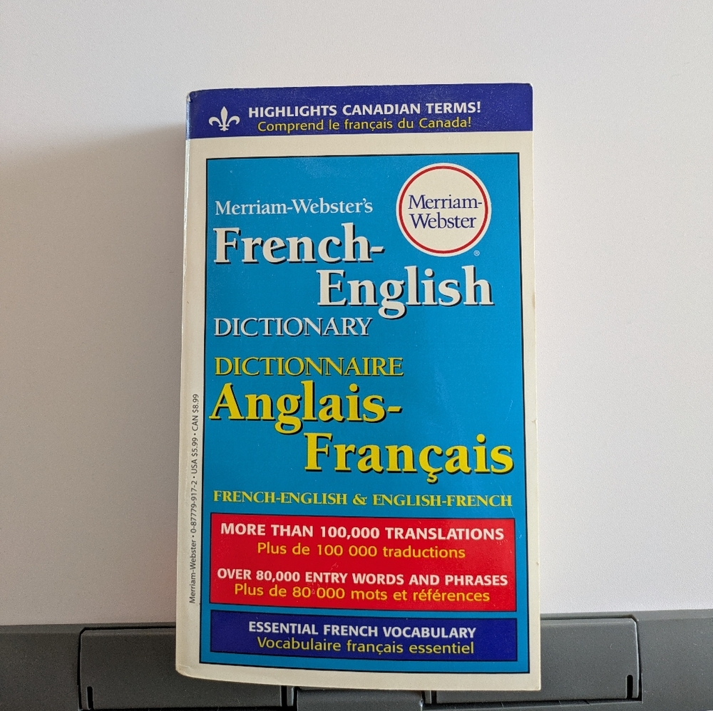 📚 Merriam-Webster's French-English Dictionary